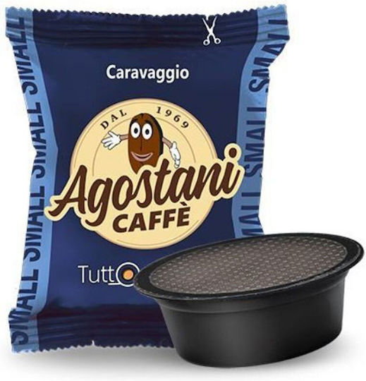 Agostani Капсули Еспресо Carvaggio Съвместими с машина LavAzza A Modo Mio 100капси