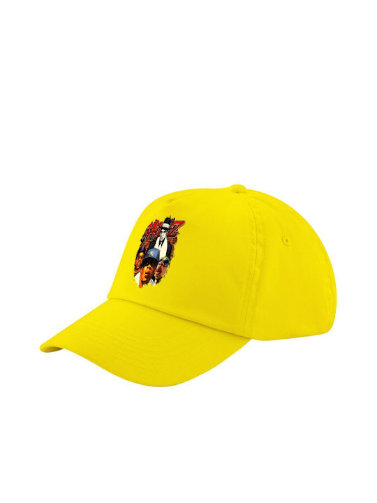 Koupakoupa Παιδικό Καπέλο Jockey Υφασμάτινο Jay-z Κίτρινο