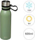 5Five Stainless Steel Thermos Bottle 600ml Khaki
