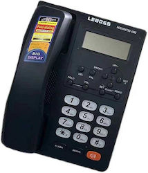 Corded Phone Office Black 161344