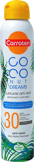 Carroten Coconut Dreams Водоустойчив Слънцезащитен Спрей За Тяло SPF30