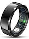 Techsuit R6 Smart Ring 19.8mm cu Pulsometru Negru