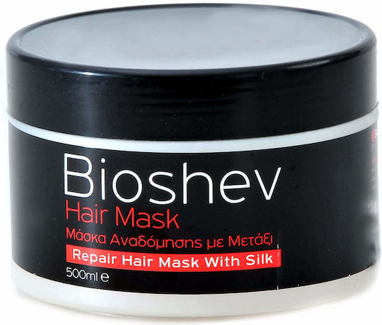 Bioshev Professional Repair Keratin & Silk Μάσκα Μαλλιών για Επανόρθωση με Κερατίνη 500ml