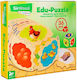 Ξύλινο Παιδικό Puzzle 36pcs Globo