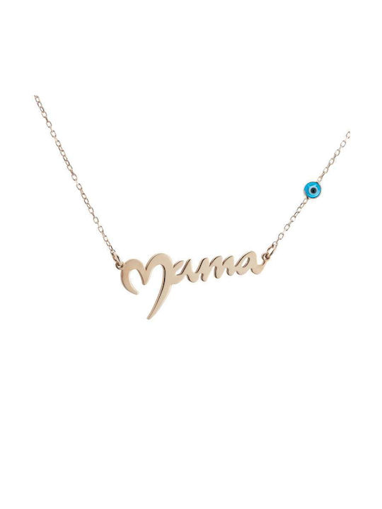 Goldsmith Necklace Mum from Gold Plated Silver