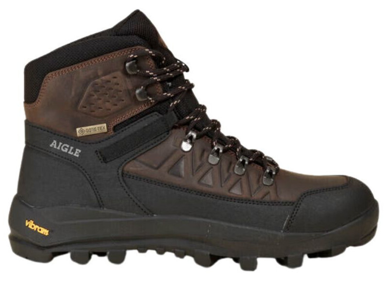 Aigle Men's Hiking Boots Waterproof with Gore-Tex Membrane Brown