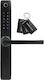 Eura Electronic Lock with Bluetooth Connectivity Black