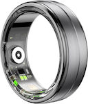 Techsuit R06 Smart Ring 18mm με Παλμογράφο Μαύρο