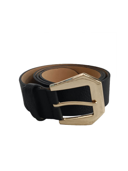 Baria Bags Leather Women's Belt Black