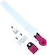 Sport Kinder Rollschuh Schnalle 1089 11cm Pink 004.11178