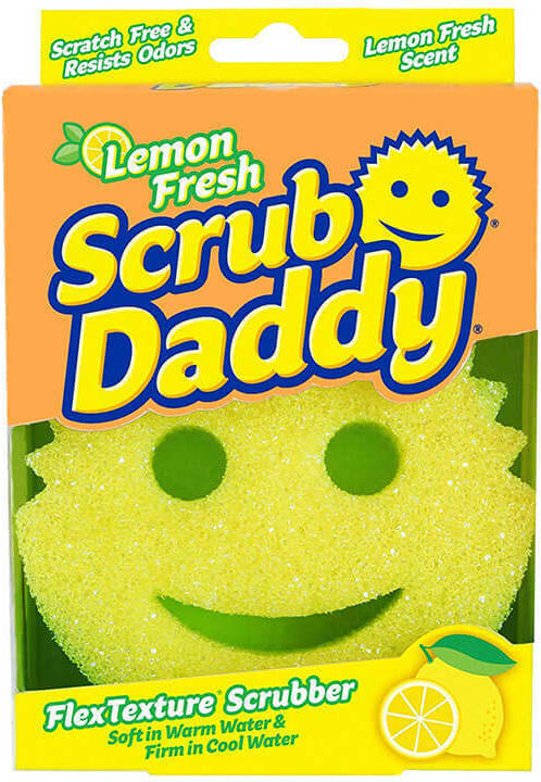 Scrub Daddy Lemon Fresh Σφουγγάρι Πιάτων Κίτρινο | Skroutz.gr