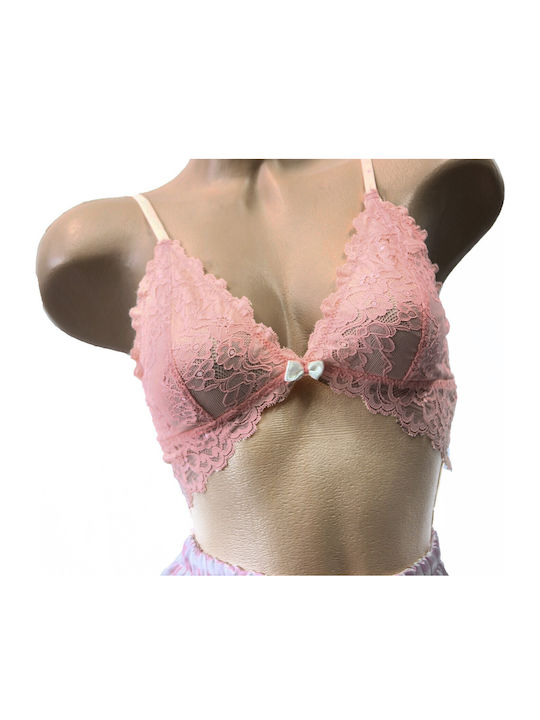 NBB Lingerie Bra without Padding Coral