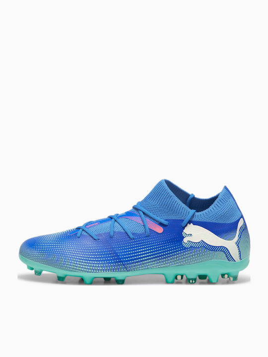 PUMA Future 7 Match Fußballschuhe mit Stollen Blau