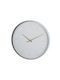 Wall Clock Plastic White