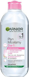 Garnier Skin Naturals 3in1 Мицеларна Вода Премахване на Грим 400мл Garnier Skin Naturals 3in1 Мицеларна Вода Премахване на Грим 400мл