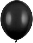 Set of 10 Balloons Black 30cm