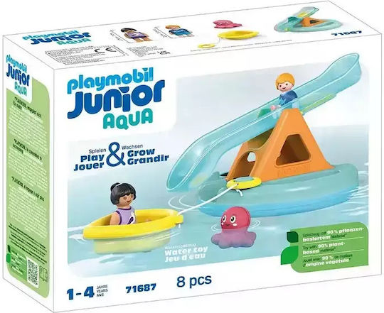 Playmobil Junior Island With Water-Seesaw And Little Boat for 1-4 years old