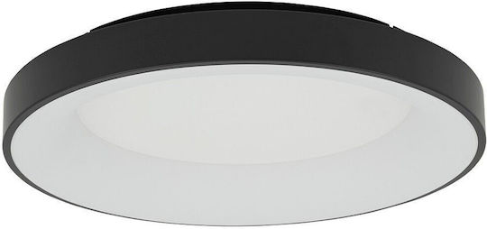 Nowodvorski Таванно осветление 60бр Черен с Вграден LED
