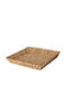 Wicker Square Decorative Tray 34x34x6cm