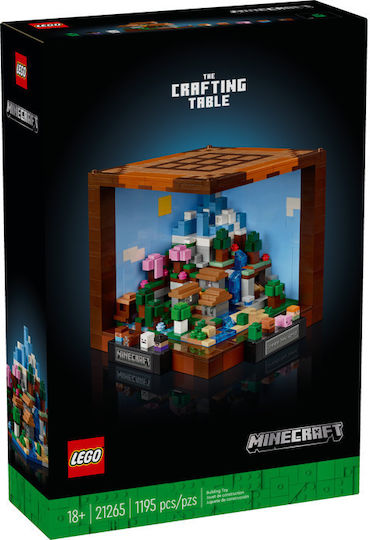 LEGO Minecraft The Crafting Table για 18+ Ετών 1195τμχ