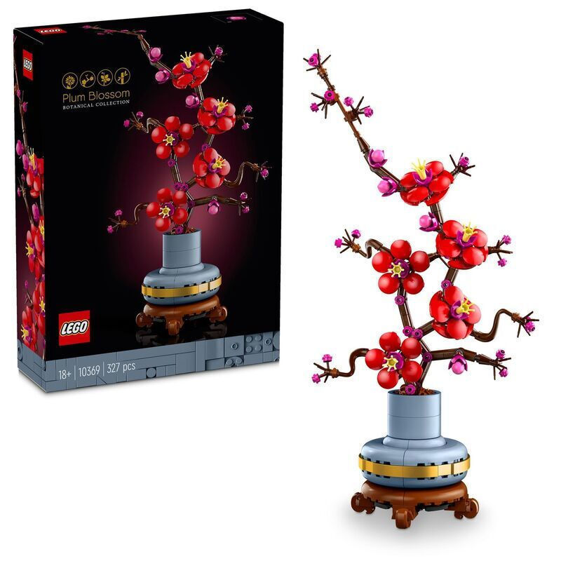 LEGO Botanical Collection Plum Blossom Set για 18+ Ετών 327τμχ (10369)