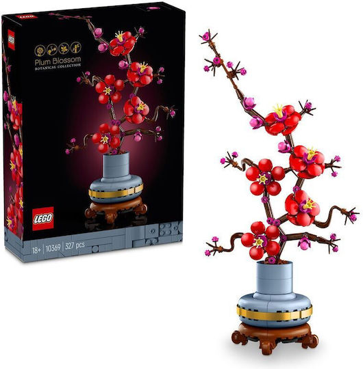 LEGO Botanical Collection Plum Blossom Set for 18+ Years 327 Pieces