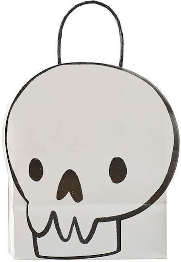 Ginger Ray Hârtie Geantă pentru Cadou cu Tema "Halloween" Bej 6buc