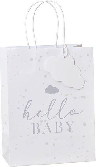 Ginger Ray Papier Tasche für Geschenke Weiß 5Stück