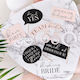 Ginger Ray "team Bride" Photo Booth Prop για Party με Θέμα "Γάμος" Σετ 10τμχ TH-128