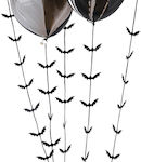 Black Bat Balloon Tails 5pcs