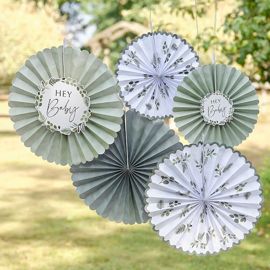 Ginger Ray Hanging Ornament for Party in White Color
