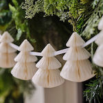 Ginger Ray Garland for Party in Beige color