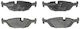 Placute de frana Bmw 3 Cabriolet E30 Ate 13046070362