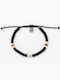 Wooden Bead Bracelet Black