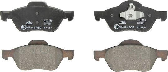 Renault Clio Iii Br0 1 Cr0 1 Ate 13046072212 Brake Pads