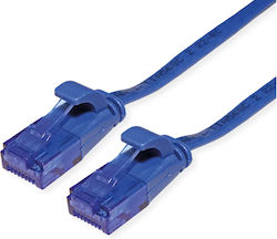 Value U/UTP Cat.6a Ethernet Network Cable 1m Blue