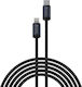 Devia Regular la Cablu Lightning 27W Negru 1m (EC645)