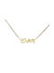 Stainless Steel Necklace Name Eleni Gold 1 piece