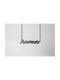 Stainless Steel Necklace Name Anastasia Silver 1pc