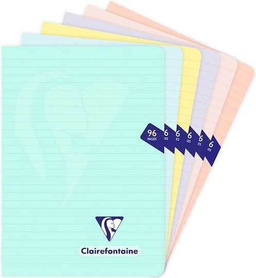 Claire Fontaine Heft Geregelt A5 48 Blätter 1Stück
