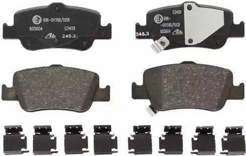 Спирачни накладки за Toyota Auris Zwe18 Nze18 Zre18 Ate 13046056042