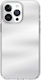 HappyCase Print Back Cover Silicone Silver (iPhone 14 Pro)