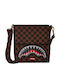 Sharks Geantă pentru bărbați De umăr / tip crossbody Maro