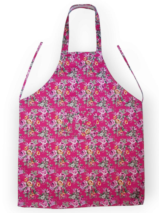 Wasserdicht Küchenschürze Rosa 77x62cm 1Stück