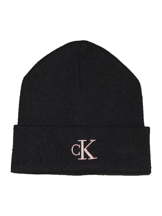 Beanie Ανδρικός Σκούφος Πλεκτός σε Μαύρο χρώμα
