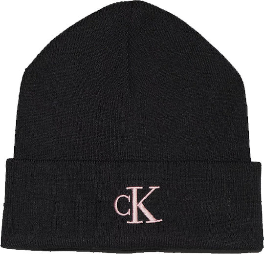 Beanie Ανδρικός Σκούφος Πλεκτός σε Μαύρο χρώμα