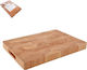 Orion Rectangular Wooden Chopping Board Brown 35x25cm