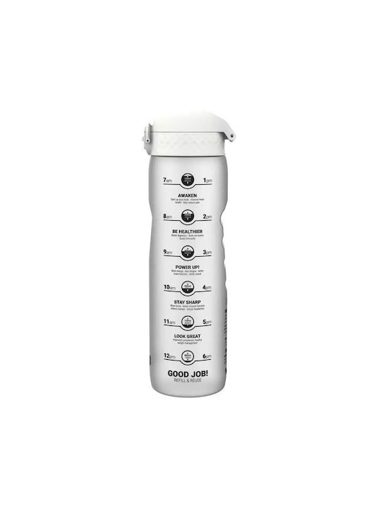 Ion8 Quench Water Bottle Plastic 1000ml Transparent
