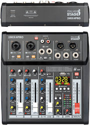 Italian Stage 2MIX4PRO Αναλογική Κονσόλα Italian Stage 2MIX4PRO Αναλογική Κονσόλα