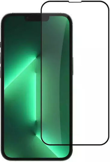 Uniq Full Face Tempered Glass Μαύρο (iPhone 17e / 16e / 14 / 13 / 13 Pro)